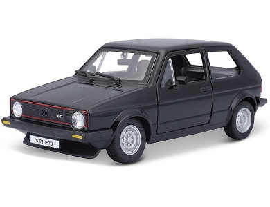 Bburago VW Golf I GTI 1979 Schwarz