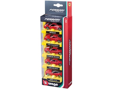 Bburago Ferrari 5er Set
