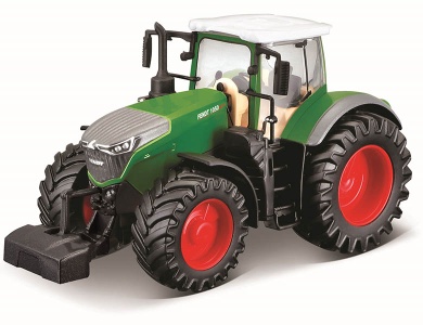 Bburago Farmland Traktor Fendt mit Schwungrad