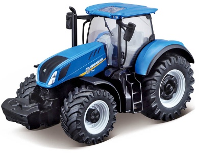 Bburago Traktor New Holland mit Schwungrad