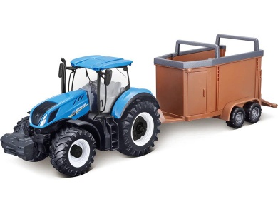 Traktor New Holland T7.315 mit Schwungrad & Viehanhnger