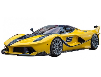 Ferrari FXX K Gelb