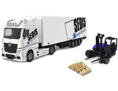 Mercedes Lastwagen mit Stapler & Zubehr