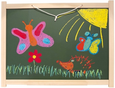 Wandtafel aus Buchenholz