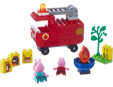 Peppa Pig Feuerwehr Bausteine 40Teile