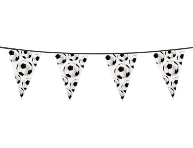 Boland Wimpelkette Football Point Flags, 6mtr.
