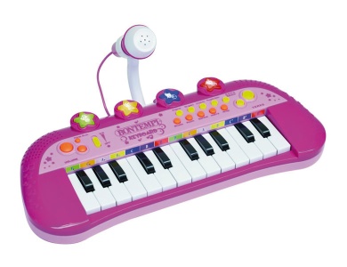 Keyboard mit 24 Tasten Pink