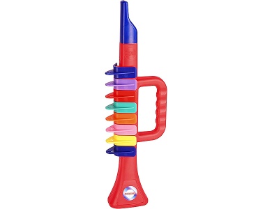 Bontempi Trompete mit 8 farbigen Tasten (27cm)