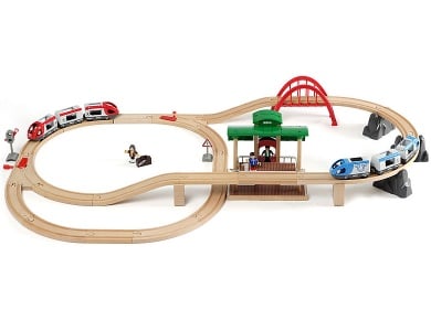 Grosses Bahn Reisezug Set