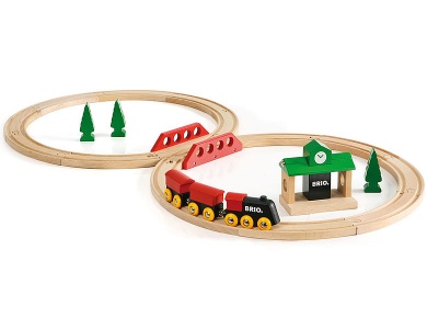 Klassisches Bahn-Acht Set