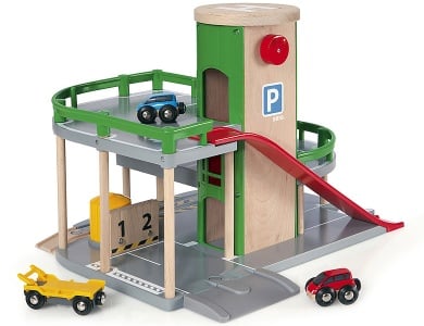 Parkhaus Strassen & Schienen