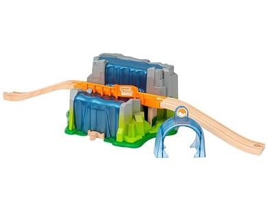 Wasserfall-Tunnel