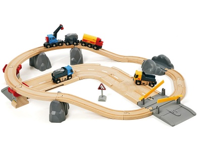 Strassen und Schienen Steinverlade Set