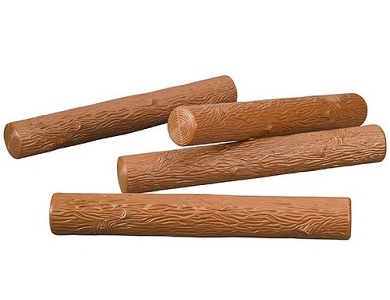 Baumstämme lang