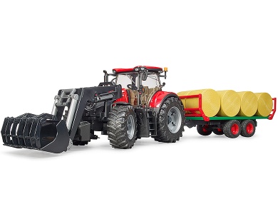 Case IH Optum 300 CVX mit Frontlader