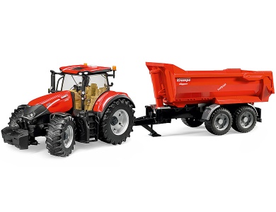 Case IH Optum 300 CVX mit Krampe Halfpipe