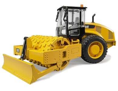 CAT Vibrationswalze mit Planierschild