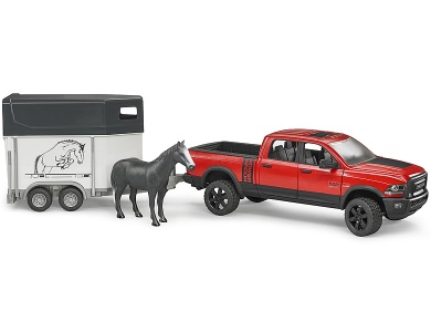 Dodge RAM 2500 mit Pferdeanhnger