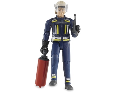 Feuerwehrmann mit Zubehr