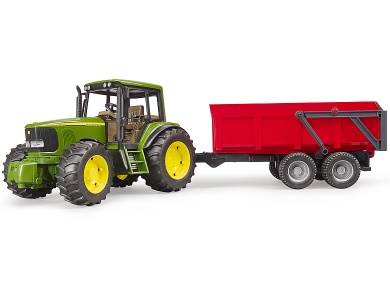 John Deere 6920 mit Anhnger