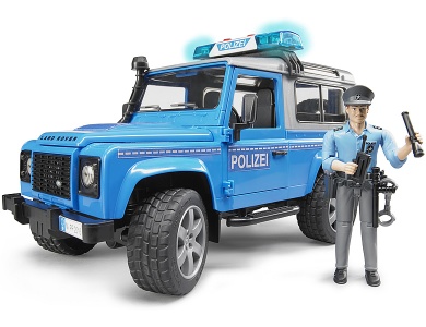 Land Rover Defender Polizeifahrzeug