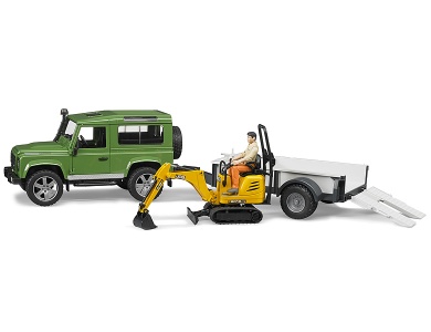 Land Rover mit JCB 02593