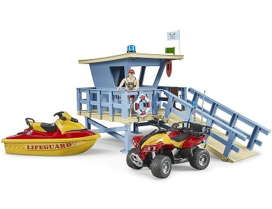 LifeGuard Station mit Quad & Watercraft