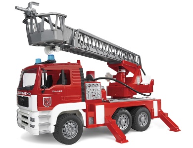 MAN TGA Feuerwehr mit Drehleiter