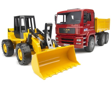 MAN TGA Kipplastwagen