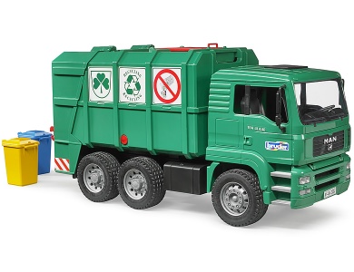 MAN TGA Müll-LKW Grün