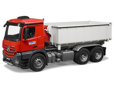 MB Arocs LKW mit Abrollcontainer