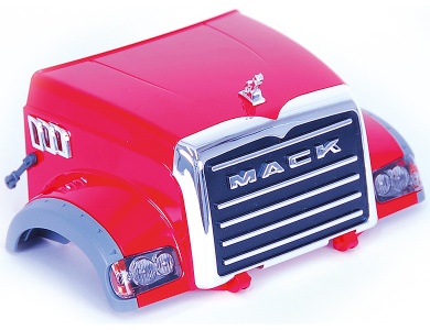 Motorhaube Mack LKW Rot