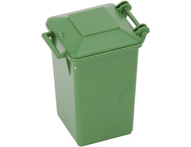 Mülltonne Grün