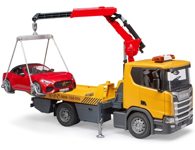 Scania Super 560R Abschlepp-LKW mit Roadster