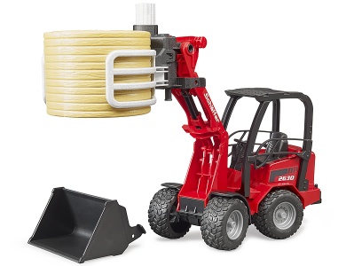 Schffer Hoflader 2630 mit Ballengreifzange