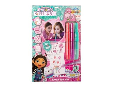 Canenco Gabby's Dollhouse Blow Pen Set
