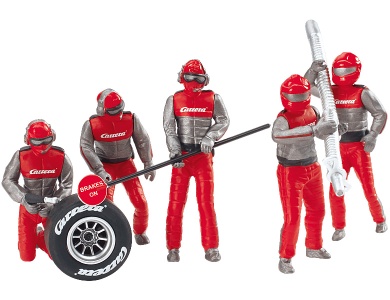 Mechaniker Team Rot