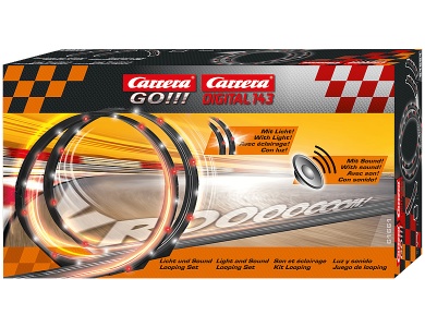 Carrera Licht und Sound Looping Set (11Teile)