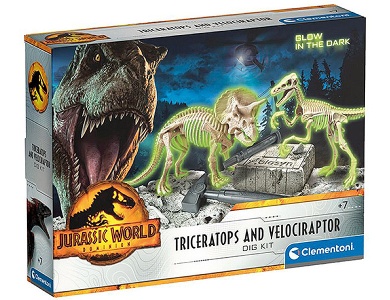 Ausgrabungs-Set Triceraptops & Velociraptor