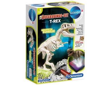 Clementoni Ausgrabungsset T-Rex fluorescent