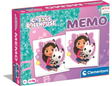 Clementoni Gabby's Dollhouse -Memo