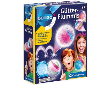 Glitter-Flummis