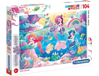 Glitter Meeresgrund 104Teile