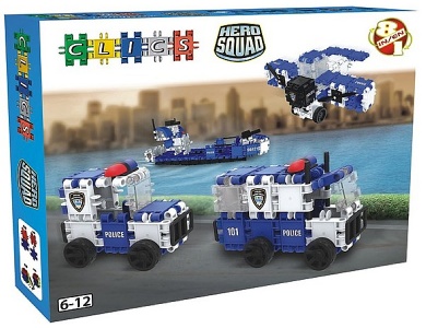 Polizei 8-in-1 129Teile