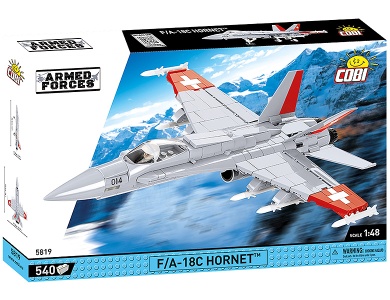 COBI Boeing F/A-18 Hornet /  Swiss Air Force-Version (5819)