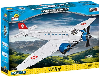 COBI Junkers JU-52/3M G4E Swiss (5711)