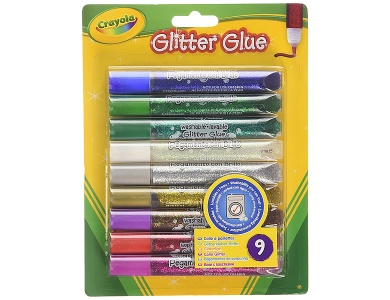 Glitzerkleber 9Teile