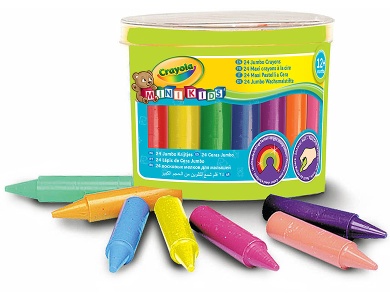 Jumbo Wachsmalstifte 24Teile