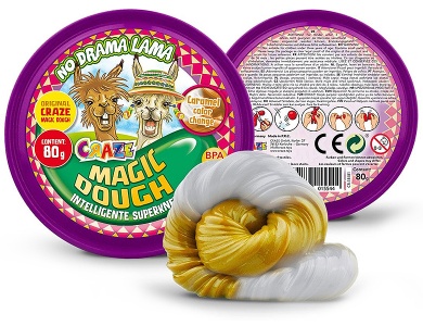 Craze Magische Superknete Magic Dough Lama (80g)