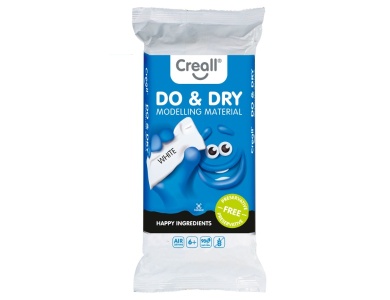 Creall Do&Dry Modelliermasse Konservierungsfrei Wei�, 1000gr.
